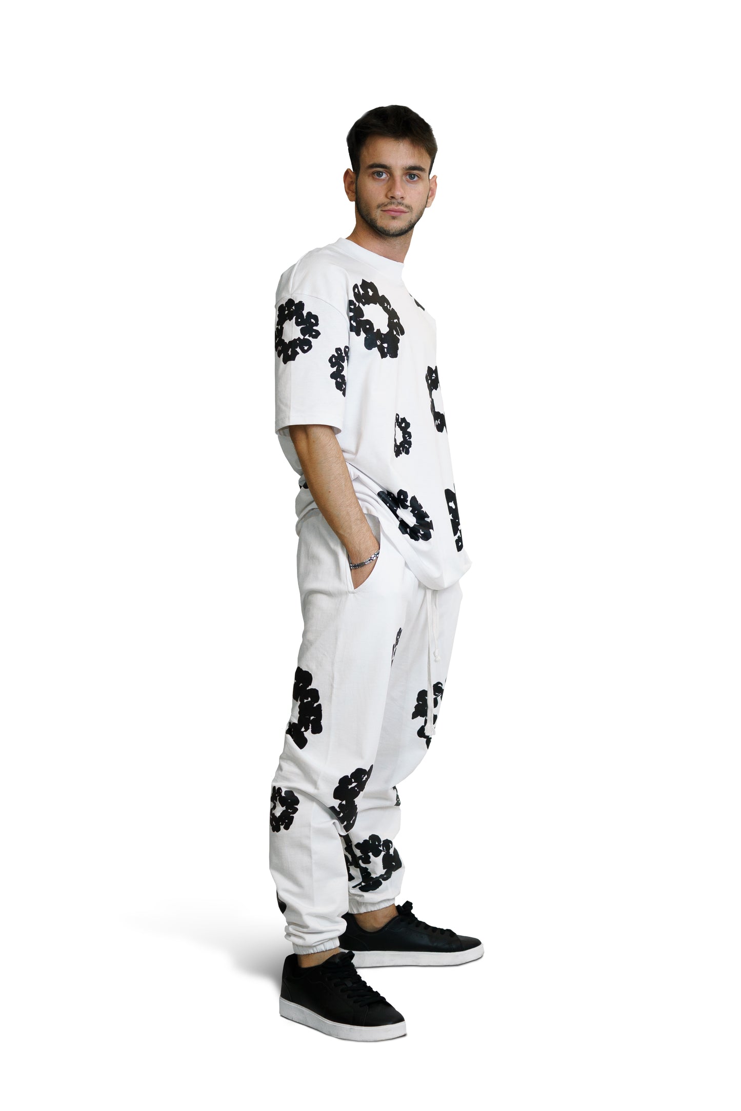 PANTALONE FIORATO UNISEX